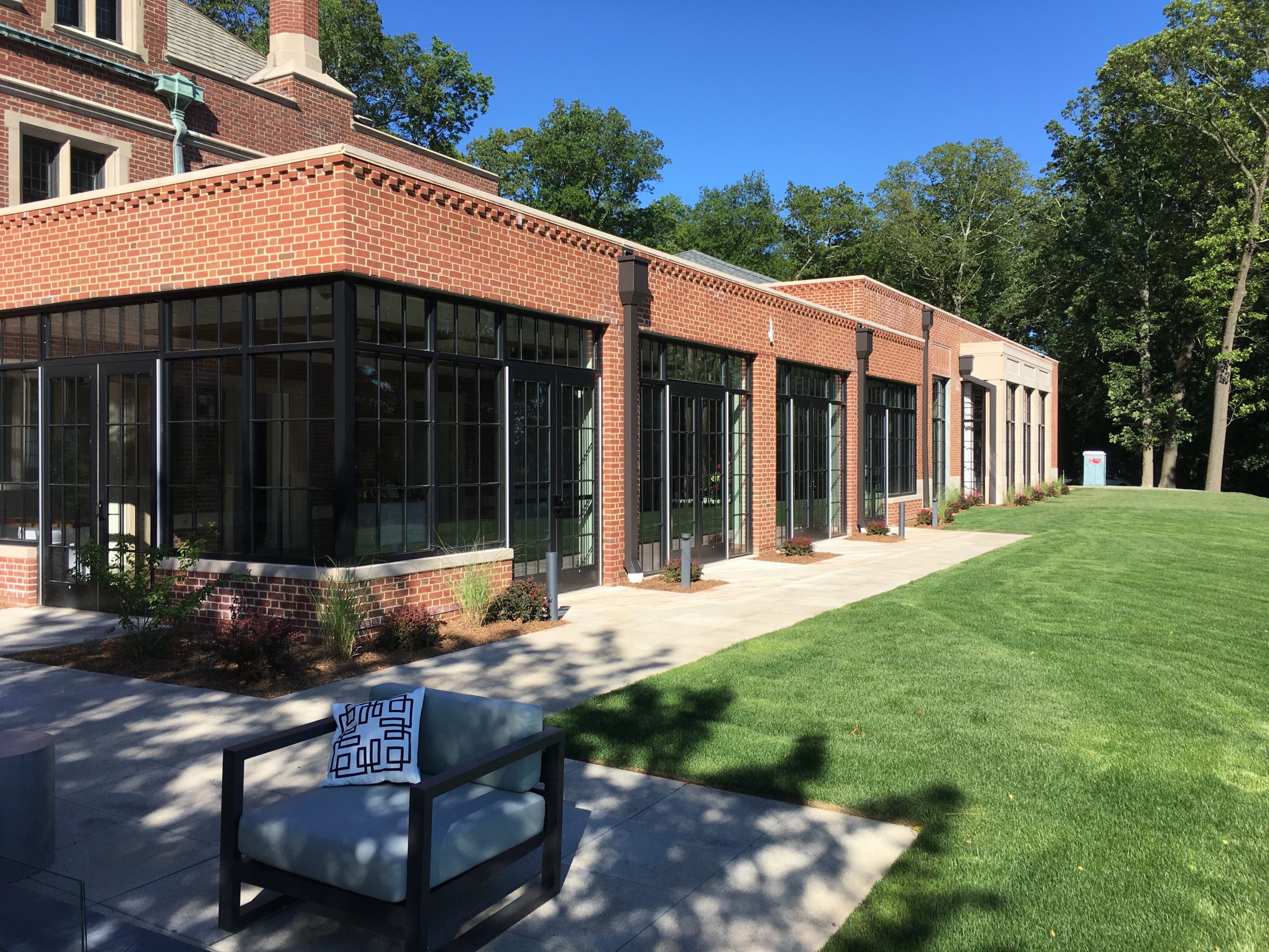 Natirar commercial stonework project